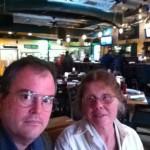 Gretchen and Me at Dogfish Head Brewings & Eats in Rehoboth Beach, Deleware