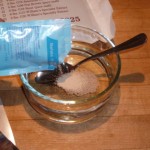 Rehydrating Yeast
